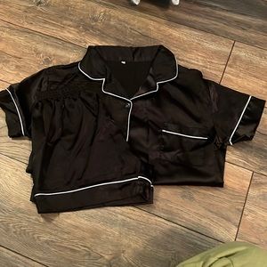 Silk matching pajama set